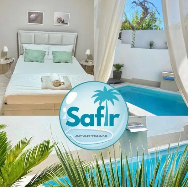Apartman Safir 1 & Apartman Safir 2 & Apartman Safir 3，位于克鲁舍瓦茨的酒店