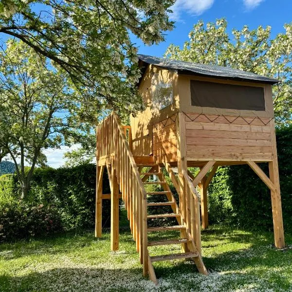Camping Onlycamp la Rochette，位于吉莱斯特尔的酒店
