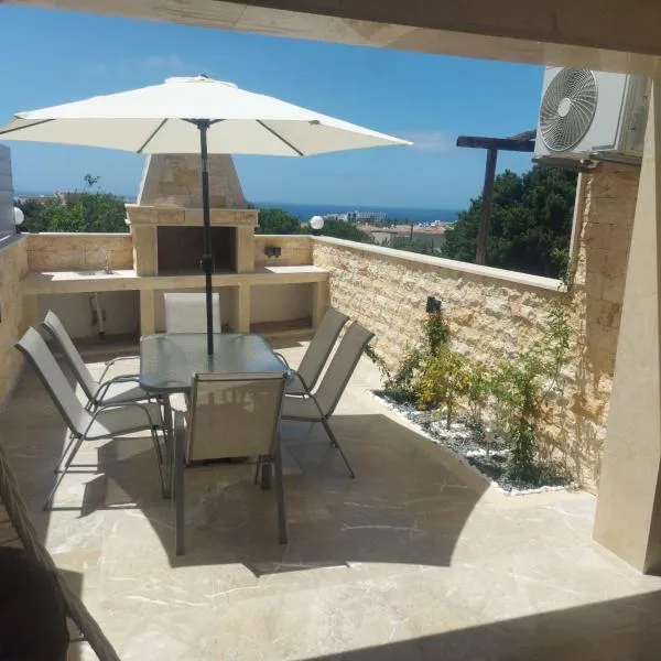 Sea view maisonette Chloraka，位于克洛拉卡斯的酒店