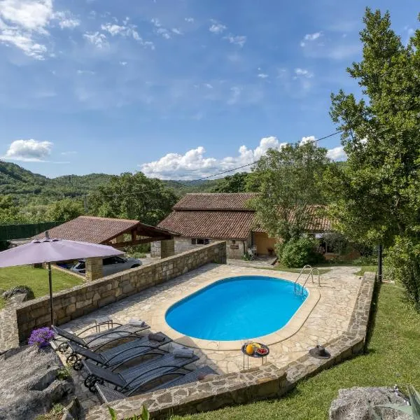 Holiday House Kapitani，位于Hum的酒店