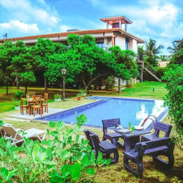 Aqua Hotel & Sea Food Restaurant Yala，位于雅拉的酒店