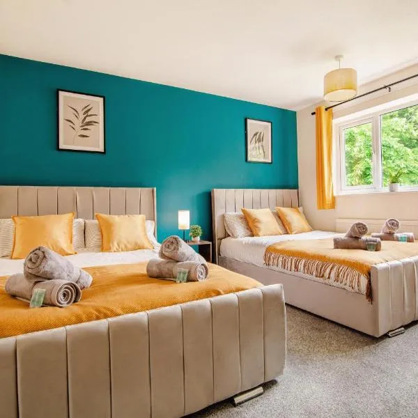 Central Blue Haven Retreat Free Parking 8ppl!，位于Victoria的酒店
