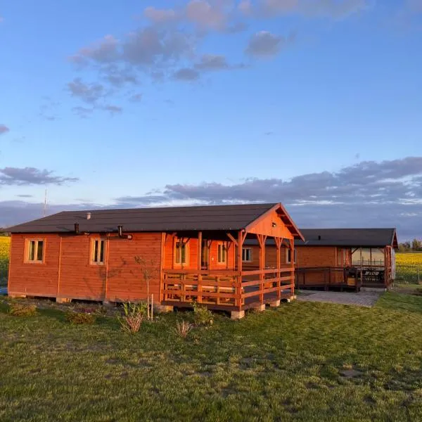 Domki nad stawem，位于Miłki的酒店