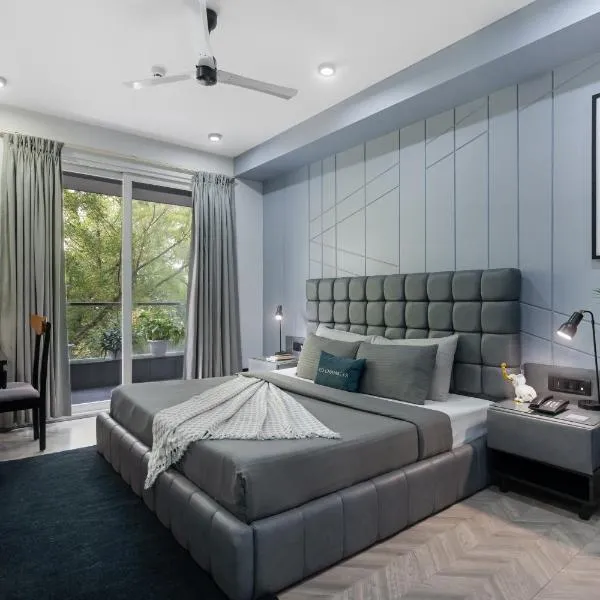 BedChambers Luxurious Serviced Apartment in Gurgaon，位于古尔冈的酒店