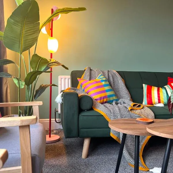 The Vinyl, 1 bed flat near Southampton Uni，位于南安普敦的酒店