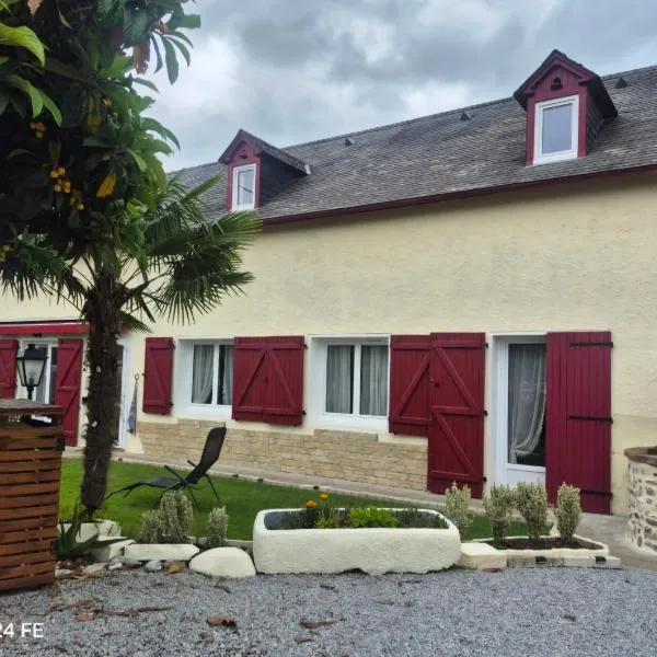 TI CAZ PYRENEES (Chambre d'Hôtes)，位于Mirepeix的酒店