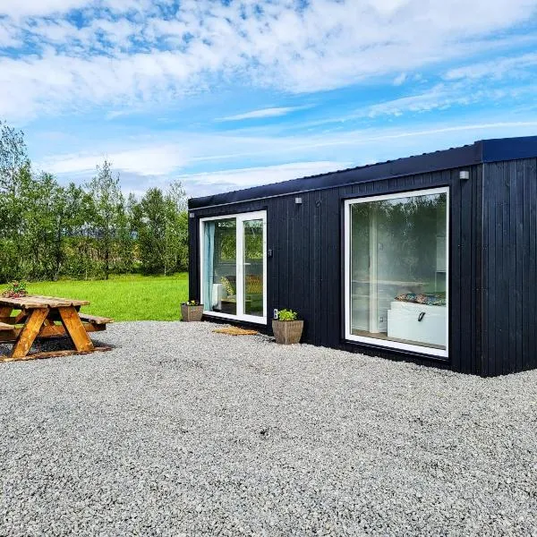 Sóltún -A cozy modern cabin in Klettaholt by the Golden Circle，位于Blaskogabyggd的酒店