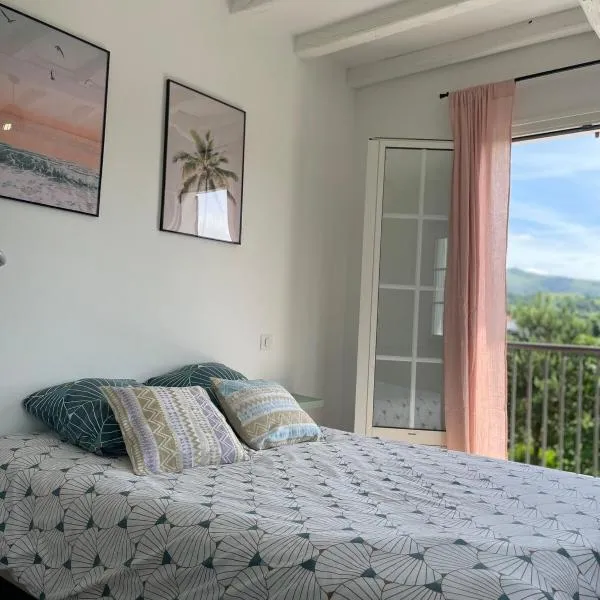 New apartment, mountain view, Espelette, 1er etage，位于埃斯珀莱特的酒店