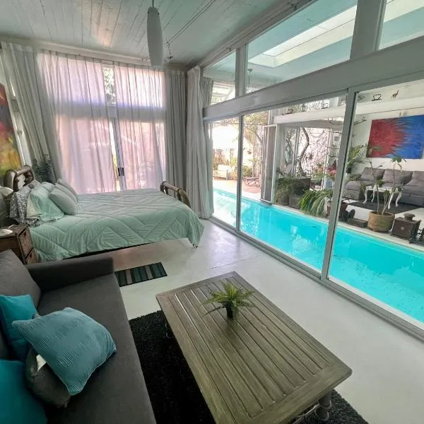 Casa loft con alberca，位于瓦哈卡市的酒店