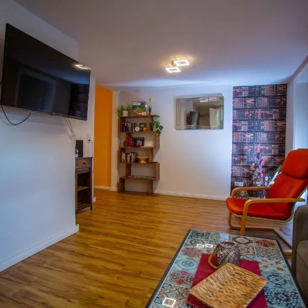 Altstadtidyll 50qm - Terrace - Central - Washer，位于哈尔登斯莱本的酒店