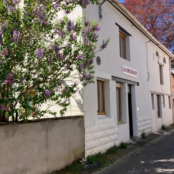 La calèche, la Diligence, centre St Jean de Losne，位于圣让德洛讷的酒店