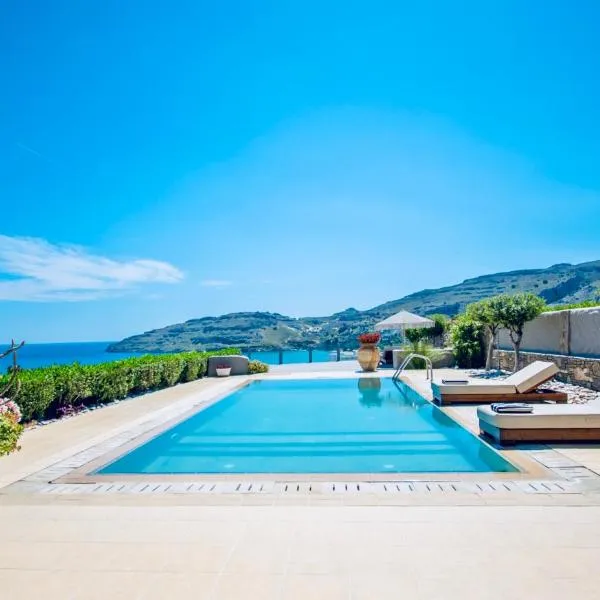 VLK: Villa Lindos Kalliopi, Rhodes，位于林都斯的酒店