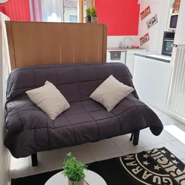 studio gare et commerces sur place，位于Nogent-lʼArtaud的酒店