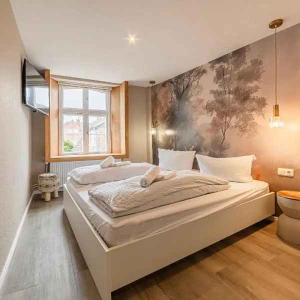 Hotel Seepferdchen Zimmer 5 Eckernförde，位于埃肯弗德的酒店