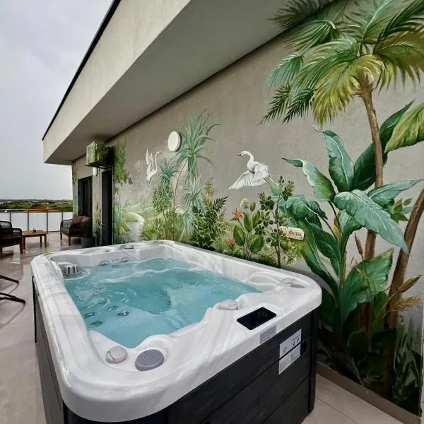 Bridge Apartment & Jacuzzi，位于蒂米什瓦拉的酒店