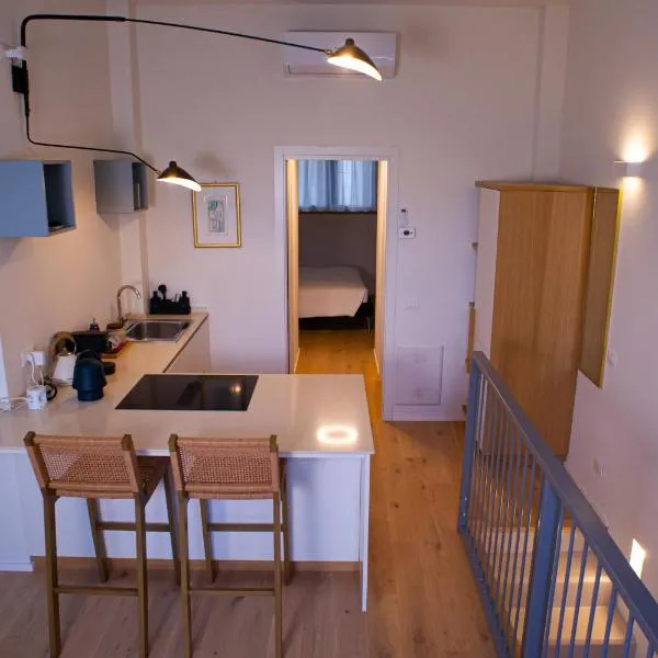 Varanini Luxury Suite Double with terrace and sauna，位于米兰的酒店