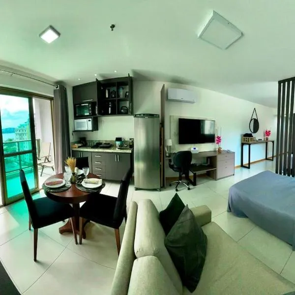 Apart Hotel London Praia de Icaraí, Vista Cristo Redentor，位于尼泰罗伊的酒店