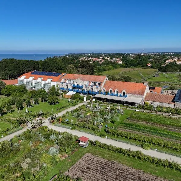 Eco-Domaine La Fontaine - HOTEL-SPA - Plage de la Fontaine aux Bretons，位于波尔尼克的酒店