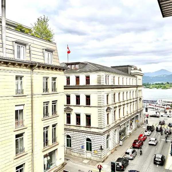 Downtown Apartments next to Lake in the Heart of Lucerne City Center Alpen - Self Checkin，位于卢塞恩的酒店