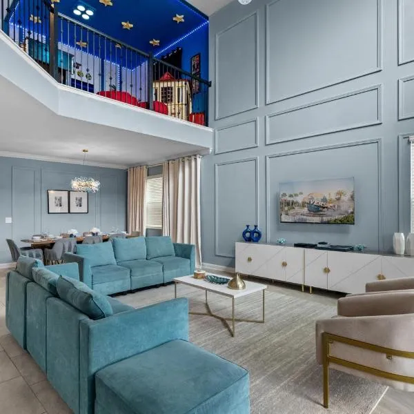 Luxury 5Bed Home with Pool and Game Room，位于基西米的酒店