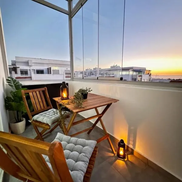 Luxury Beachview Apartment La siesta beach resort，位于穆罕默迪耶的酒店