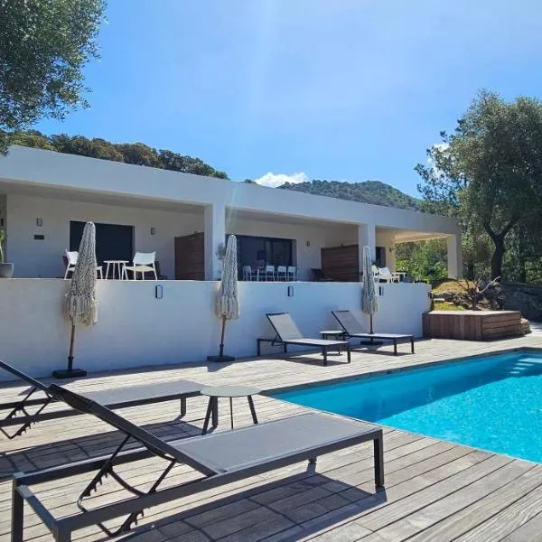 Hôtel Résidence de standing Casa Pian d'Olmo，位于Olmiccia的酒店