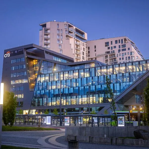 GrandApart Olsztyn centrum，位于奥尔什丁的酒店