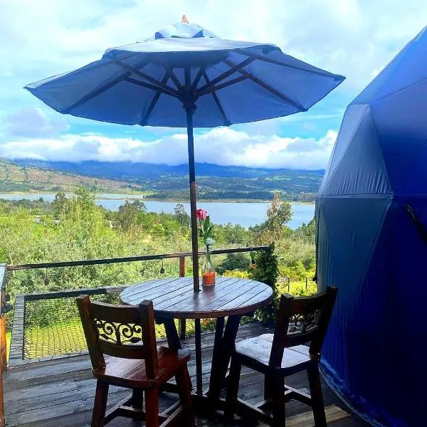 Glamping blue.，位于瓜塔维塔的酒店