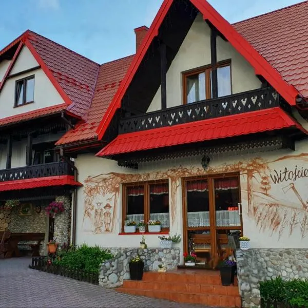 "Gawęckówka u Jasia i Małgosi" Krynica Zdrój，位于Krzyżówka的酒店