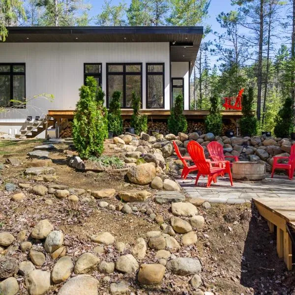 Chalet moderne et chaleureux，位于Grandes-Piles的酒店