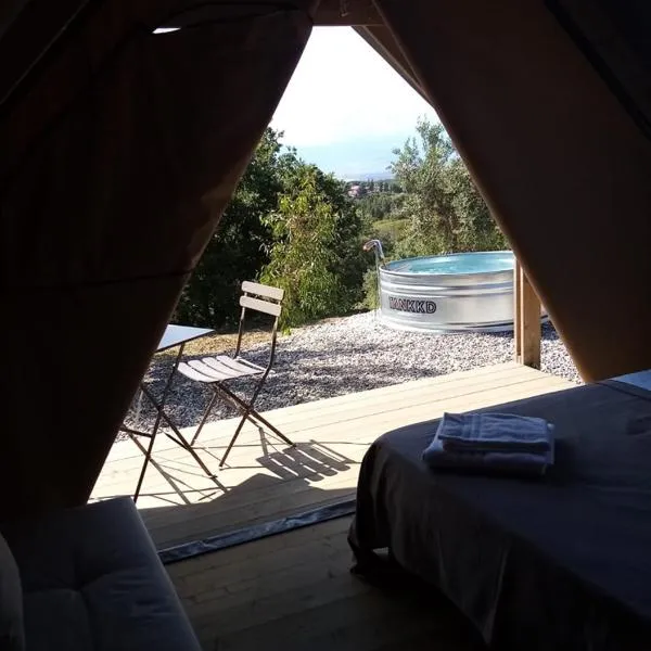 Glamping - La Giara，位于San Demetrio Corone的酒店