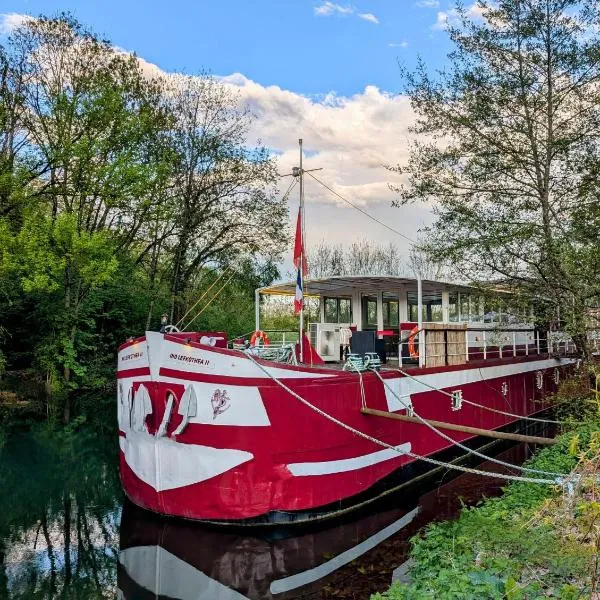 péniche Ino Lefkothea II chambre d'hôtes，位于多勒的酒店