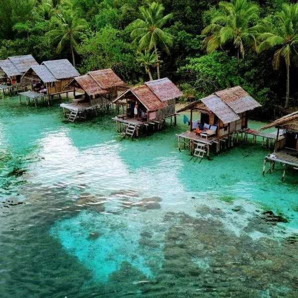 Meos Ambower Homestay Raja Ampat，位于Fam的酒店