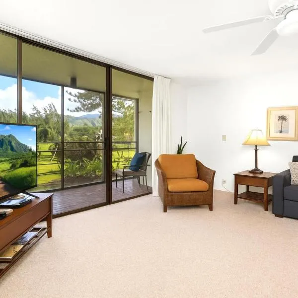KBM Resorts FREE CAR Kuilima Estates KUL-E117 Golf Course View Inside Turtle Bay，位于卡胡库的酒店