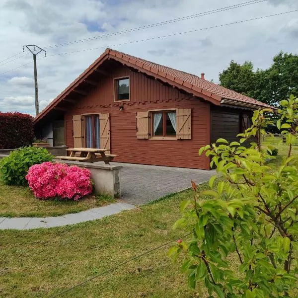 Chalet le repos des jumeaux，位于Nompatelize的酒店