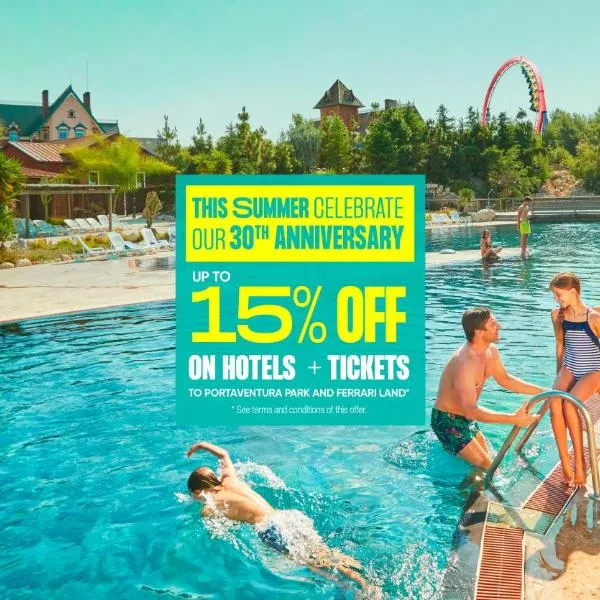 PortAventura Hotel Gold River - Includes unlimited access to PortAventura Park & 1 access to Ferrari Land，位于萨洛的酒店