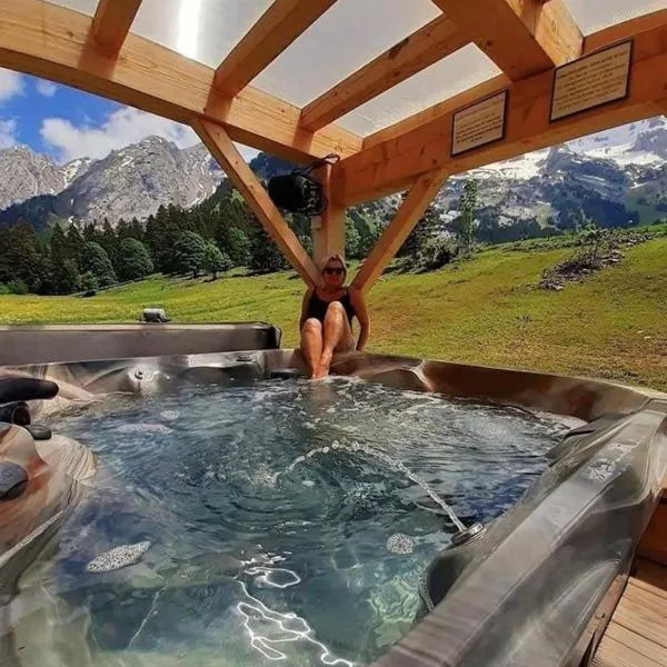 Chalet Inarpa - Appartements et Suites，位于拉克吕萨的酒店