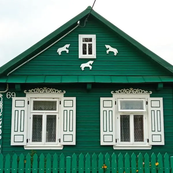 Zielony Domek Plutycze，位于Plutycze的酒店