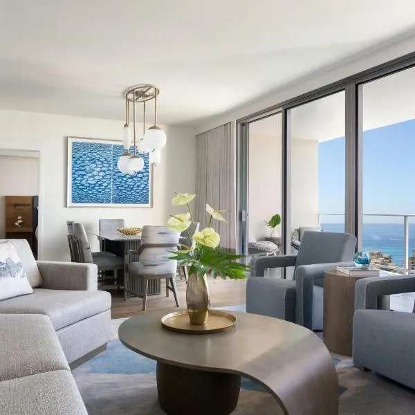 威基基海滩丽思卡尔顿公寓式酒店，位于檀香山的酒店