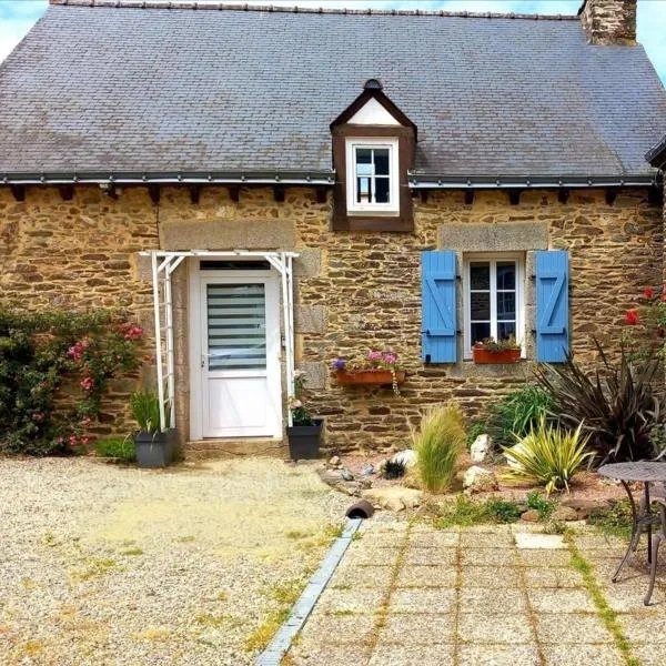 Cottage Lavandes et Cottages Roses，位于Crédin的酒店