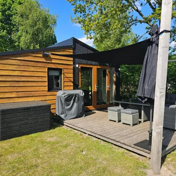 Woodcabin op de Lente van Drenthe，位于Gasselte的酒店