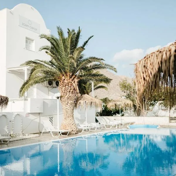 Blue Sapphire Perissa Hotel，位于Santorini的酒店