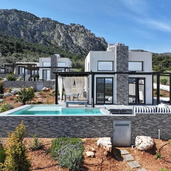 AELIA HORIZON VILLAS - Corinthia，位于Xilokériza的酒店