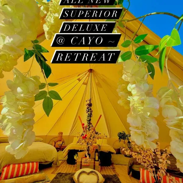 CAYORETREAT LUXURY BELL TENT，位于Clodock的酒店