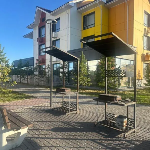 Апартаменты Promenade Burabay 45 b кв 73 а，位于博罗沃耶的酒店