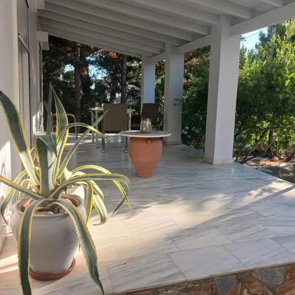Theros & Trygos Boutique Houses - ATH Airport，位于阿特米达的酒店