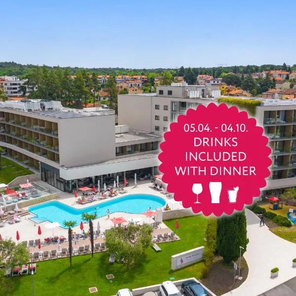 Hotel Park Plava Laguna，位于波雷奇的酒店
