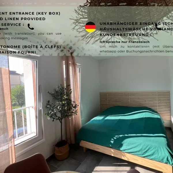 LE COSY Sarrebourg Wifi Netflix Tout à pied Proche center parc Proche gare，位于萨尔堡的酒店
