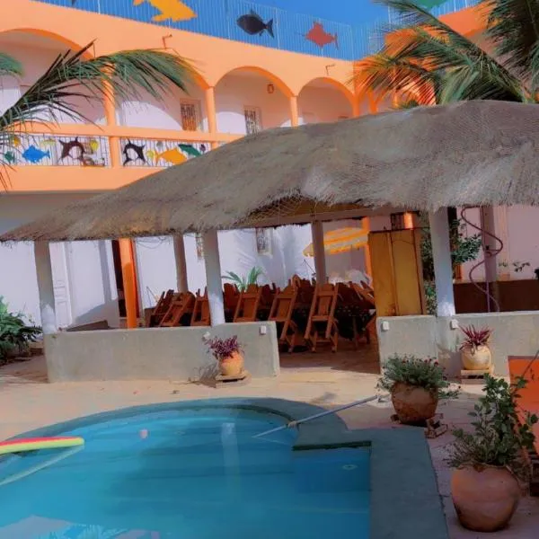 Hôtel évasion pêche djilor île sine saloum，位于Fatick的酒店