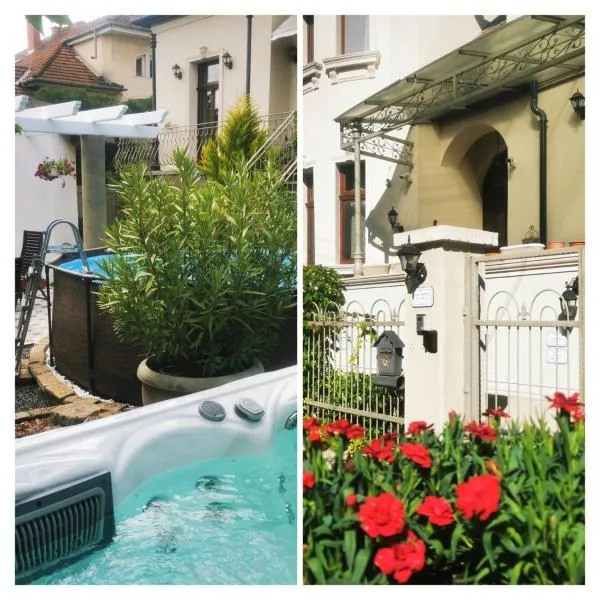 Kúria apartman with private jacuzzi and pool，位于布达佩斯的酒店